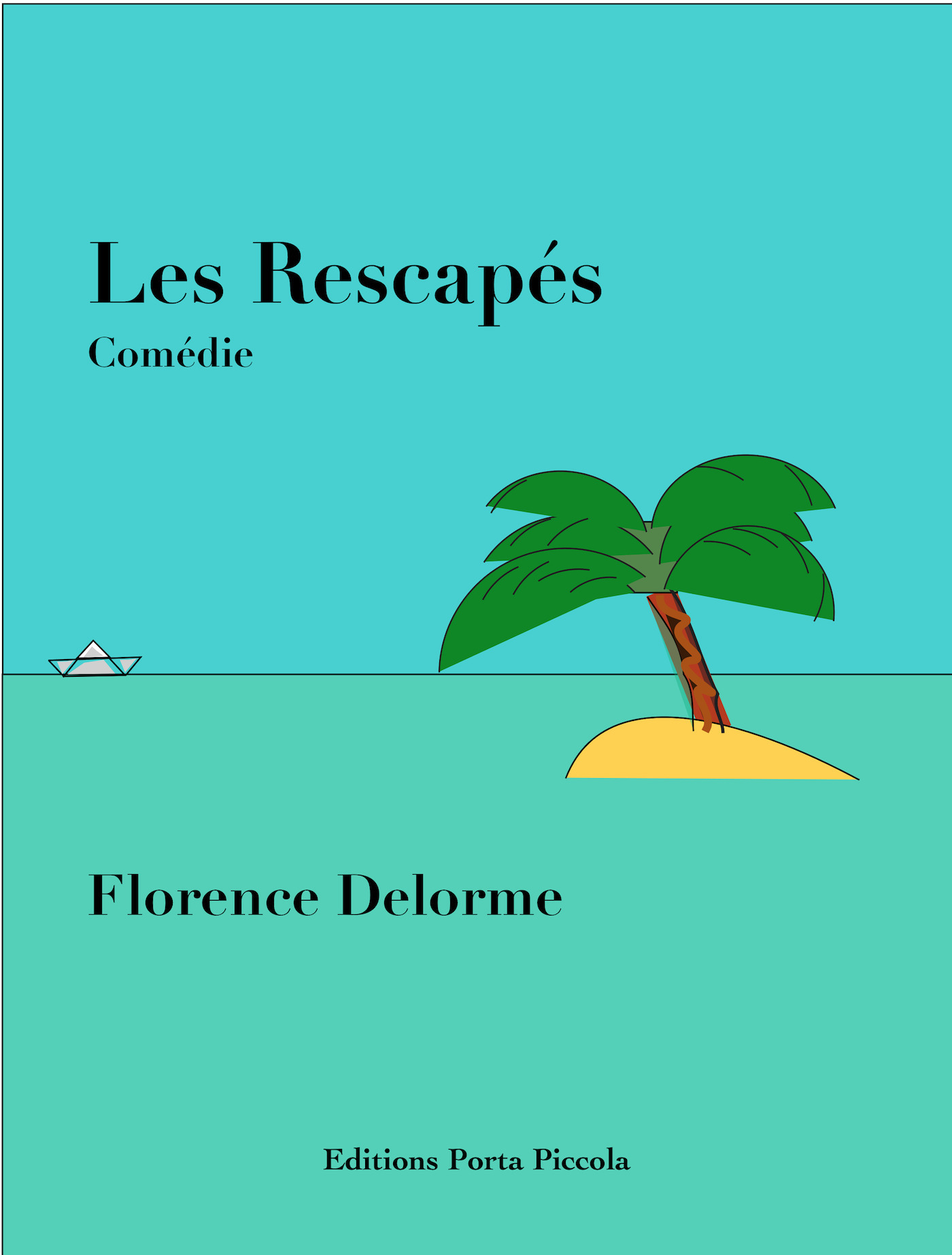 Couverture ebook de Les Rescapés, de Florence Delorme