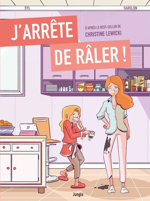 Couverture ebook de J'arrête de râler, de Sylvia Douyé