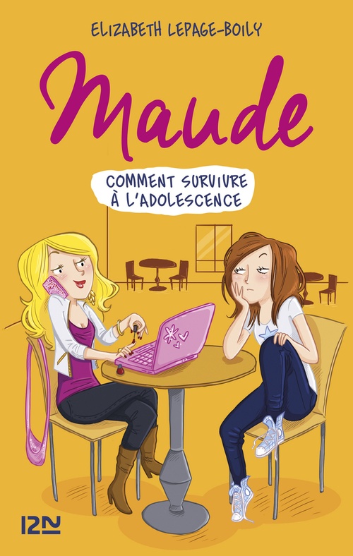 Couverture ebook de Maude - tome 1 Comment survivre à l'adolescence, de Élizabeth Lepage-Boily