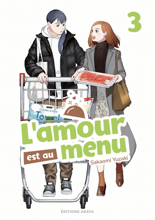 ebook cover of L'amour est au menu - Tome 3, by Sakaomi Yuzaki