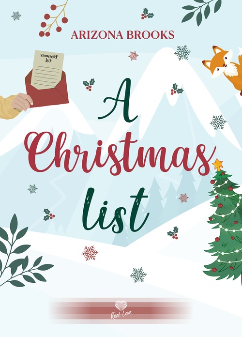 ebook cover of A Christmas List, by Arizona Brooks