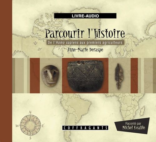 Couverture audiobook de Parcourir l'histoire vol.1, de Anne-Marie Deraspe