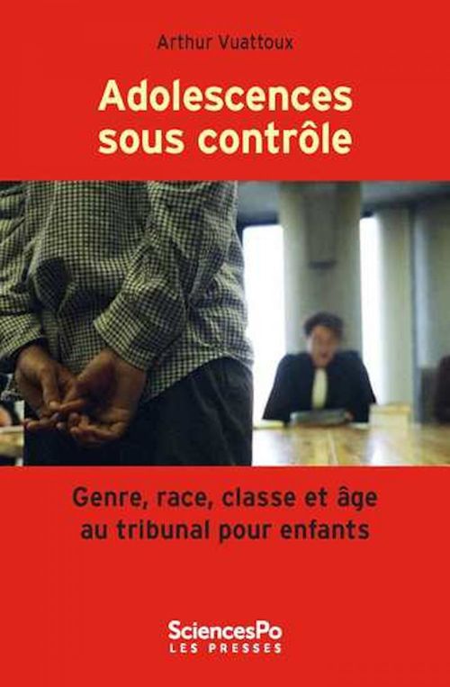 ebook cover of Adolescences sous contrôle, by Arthur Vuattoux