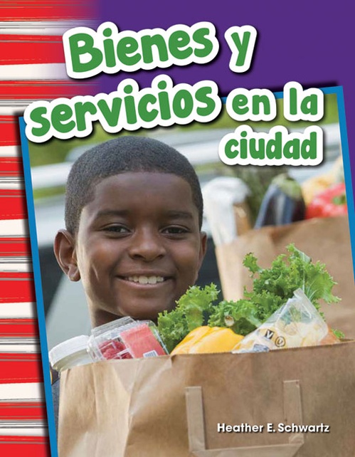 ebook cover of Bienes y servicios en la ciudad, by Heather E. Schwartz, Heather Schwartz