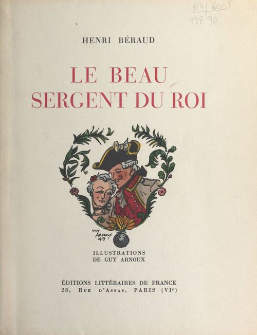 ebook cover of Le beau sergent du roi, by Henri Beraud