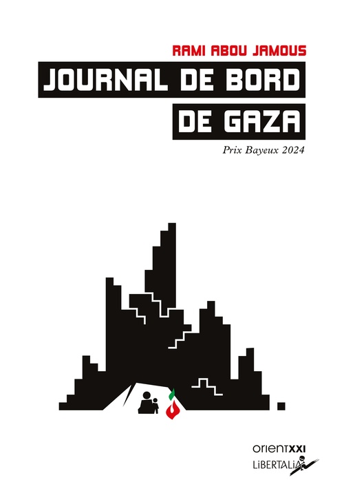 Couverture ebook de Journal de bord de Gaza, de Rami ABOU JAMOUS