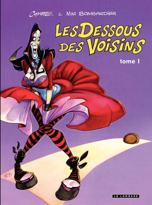 Couverture ebook de Les Voisins du 109  - Dessous des voisins (Les) - art book, de Nini Bombardier, Coyote