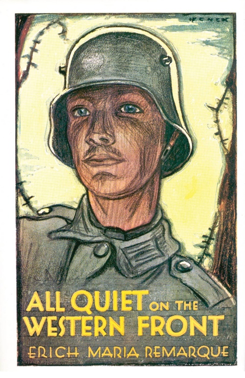 ebook cover of All Quiet on the Western Front, by Erich Maria Remarque