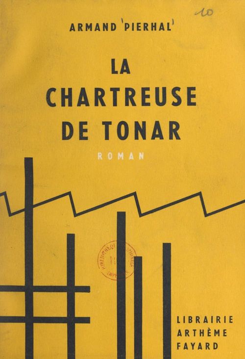 ebook cover of La chartreuse de Tonar, by Armand Pierhal