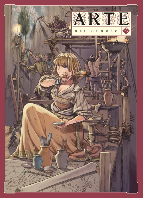 ebook cover of Arte T03, by Kei Ohkubo