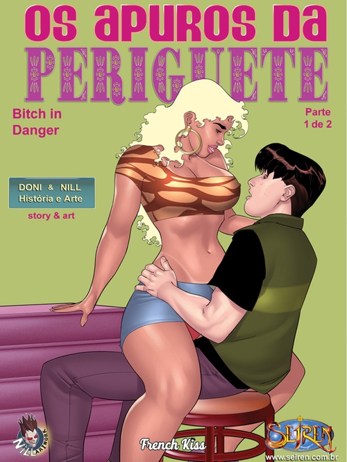 Couverture ebook de Bitch in danger - English version - Tome 1, de Nill