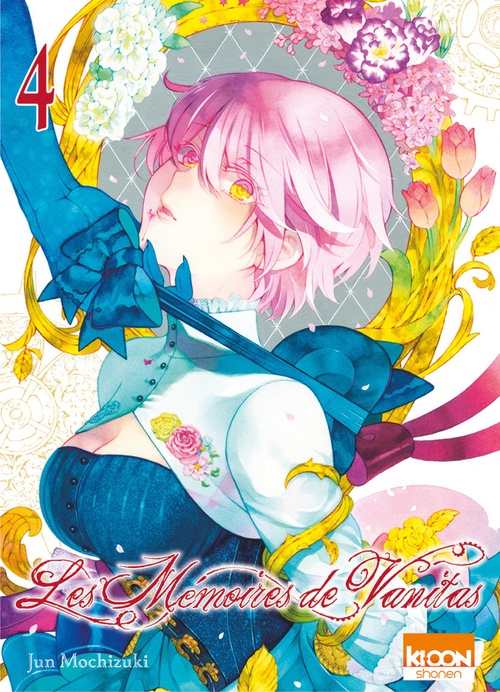 Couverture ebook de Les Mémoires de Vanitas T04, de Jun Mochizuki
