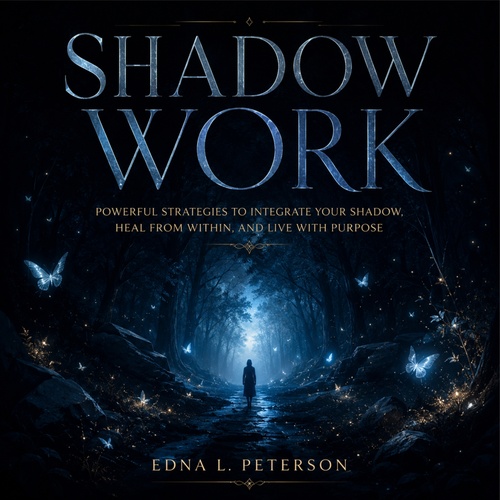 Couverture audiobook de Shadow Work: Powerful Strategies to Integrate Your Shadow, Heal From Within, and Live With Purpose, de Edna L. Peterson
