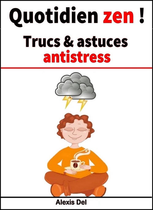 ebook cover of Quotidien zen ! Trucs & astuces antistress, by Alexis Delune