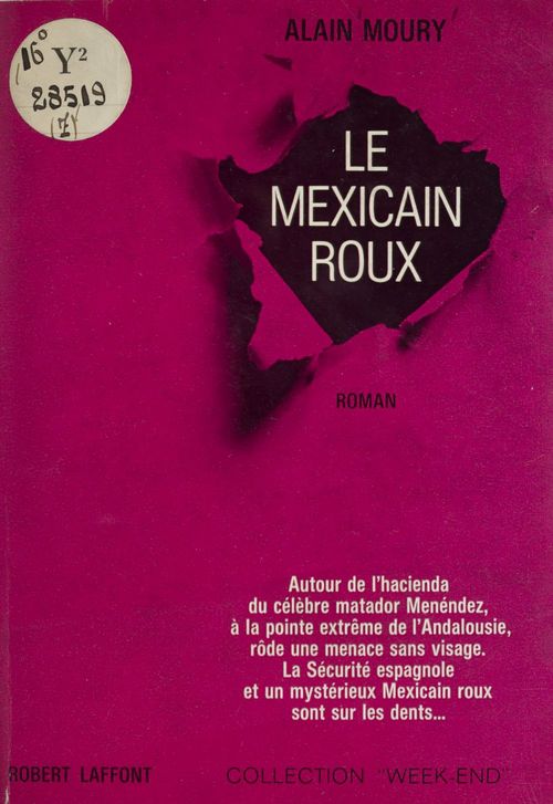 Couverture ebook de Le mexicain roux, de Alain Moury