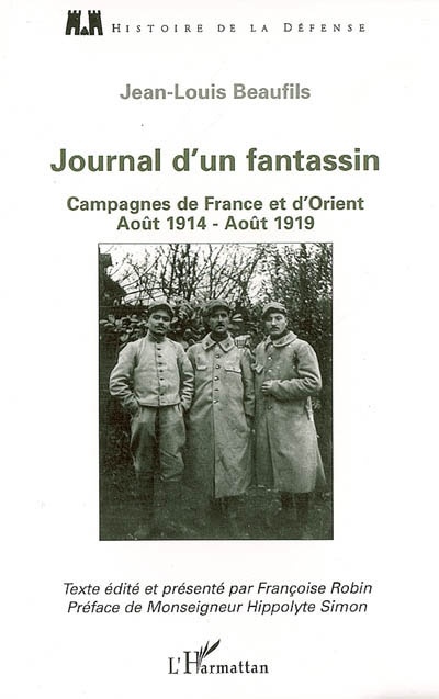Couverture ebook de Journal d'un fantassin, de Jean-louis Beaufils
