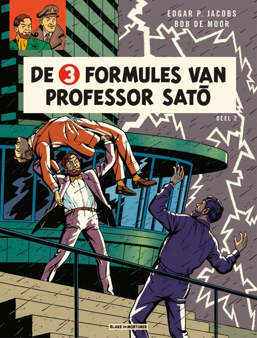 ebook cover of De 3 formules van Professor Sato deel 2, by Edgar P. Jacobs