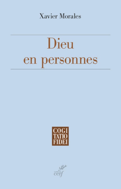 Couverture ebook de DIEU EN PERSONNES, de Xavier Morales