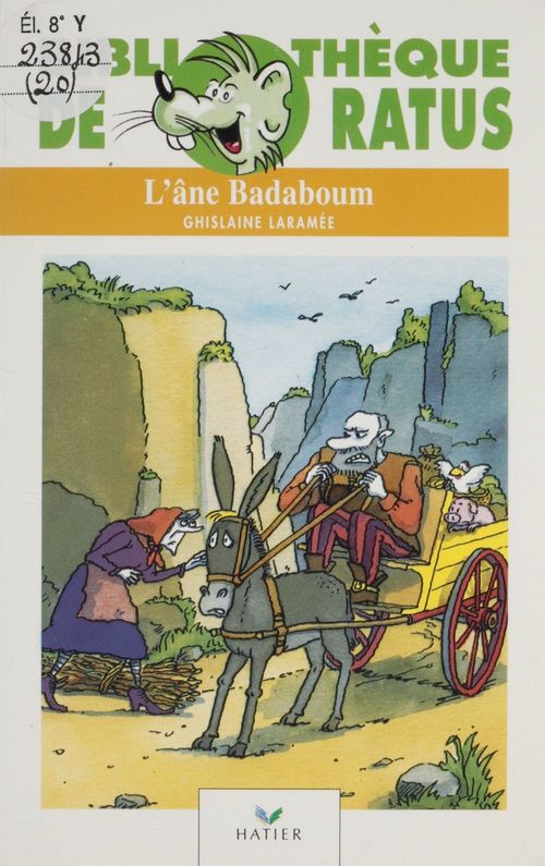 Couverture ebook de L'Âne Badaboum, de Ghislaine Laramee, Jean-Marie Renard
