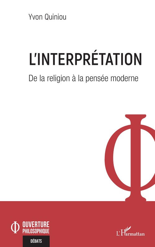 ebook cover of L´interprétation, by Yvon Quiniou