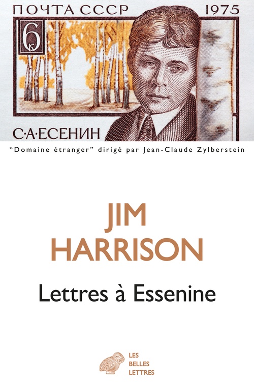 Couverture ebook de Lettres à Essenine, de Jim Harrison