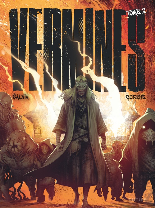 Couverture ebook de Vermines - Tome 2, de Mathieu Salvia