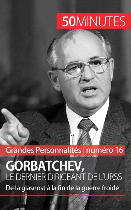 Couverture ebook de Mikhaïl Gorbatchev, de Veronique Van Driessche