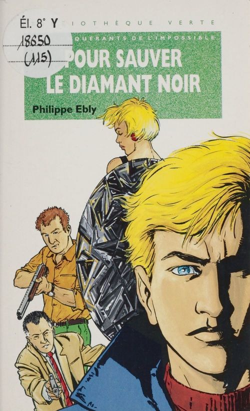 Couverture ebook de Pour sauver le diamant noir, de Philippe Ebly