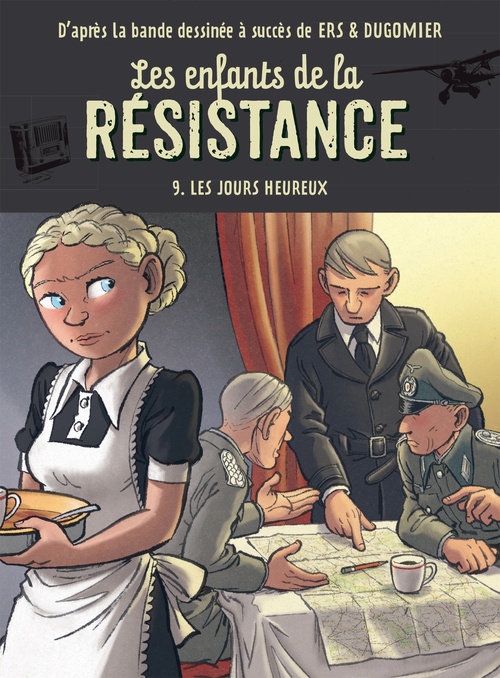 ebook cover of Les enfants de la résistance - Tome 9, Les jours heureux, by Cécile Jugla