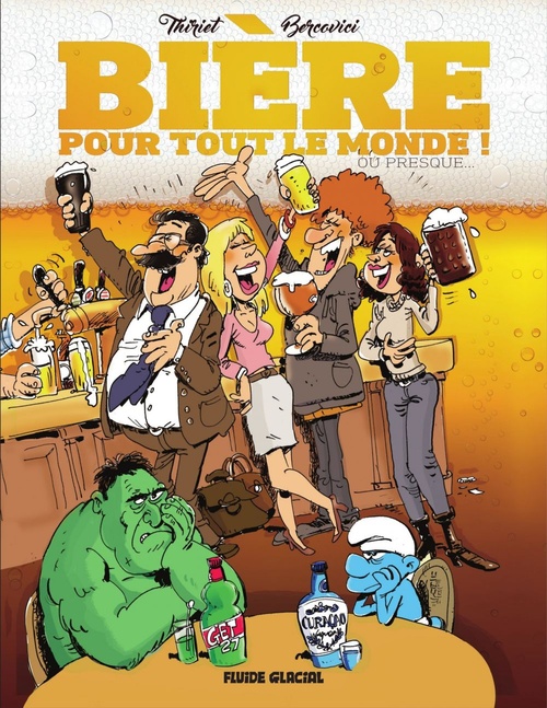 Couverture ebook de Une bière pour tout le monde, de Bercovici, Thiriet
