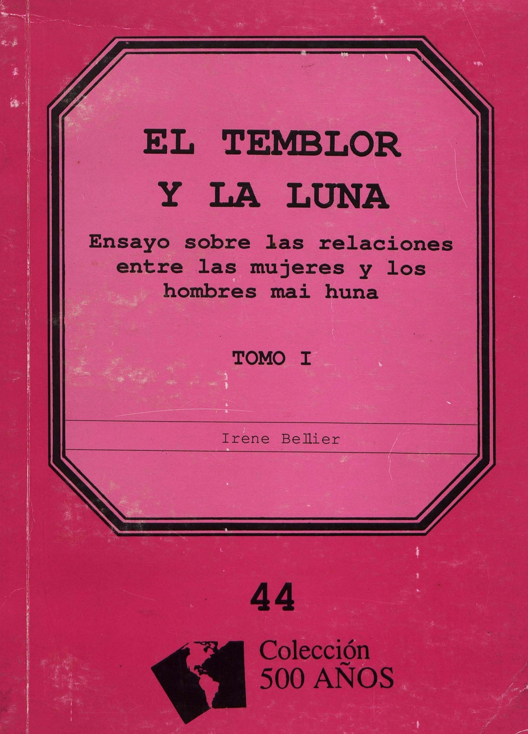 ebook cover of El temblor y la luna. Tomo I, by Irène Bellier