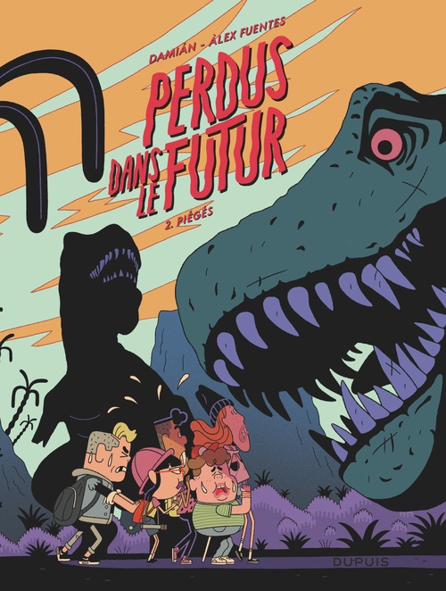 ebook cover of Perdus dans le futur - Tome 2 - Piégés, by Damian