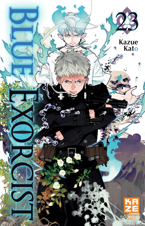 Couverture ebook de Blue Exorcist T23, de Kazue Kato