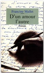 ebook cover of D'un amour l'autre, by Francine Mallet