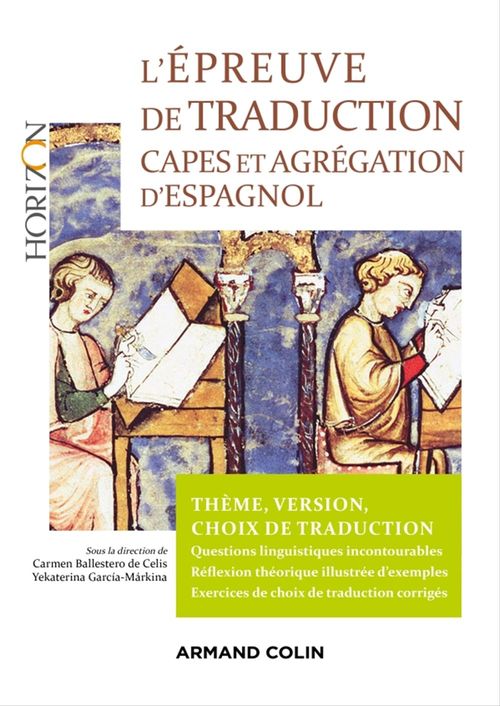 ebook cover of L'épreuve de traduction - Capes et agrégation d'espagnol, by Carmen Ballestero de celis, Yekaterina Garcia-Markina