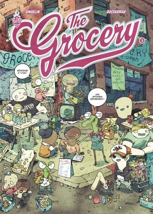 ebook cover of The Grocery - Tome 3, by Aurélien Ducoudray, Guillaume Singelin