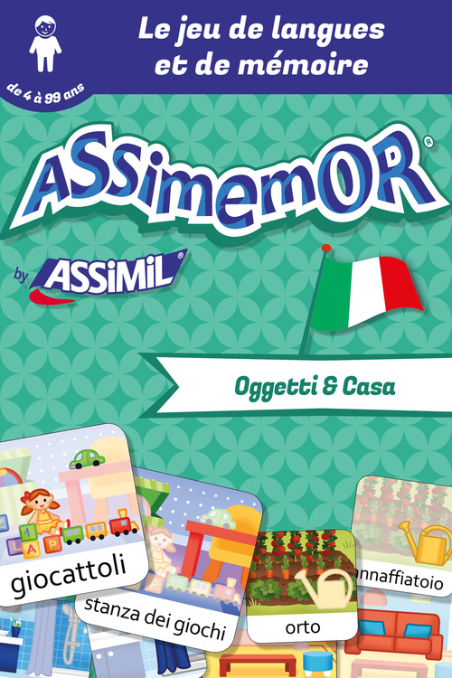 ebook cover of Assimemor - Mes premiers mots italiens : Oggetti e Casa, by Celadon, Lea Fabre