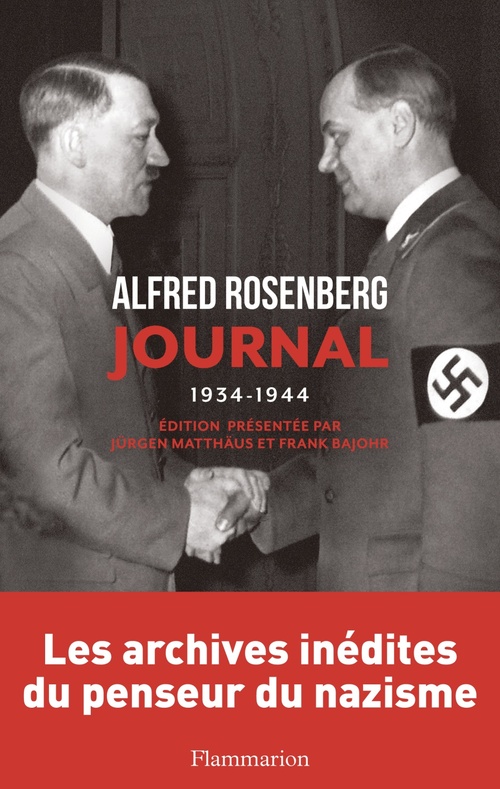 Couverture ebook de Journal 1934-1944. Les archives inédites du penseur du nazisme, de Alfred Rosenberg