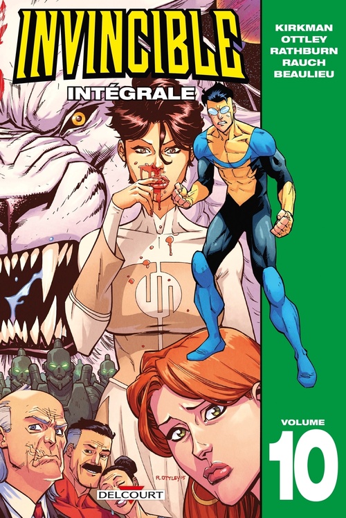 Couverture ebook de Invincible - Intégrale T10, de Robert Kirkman