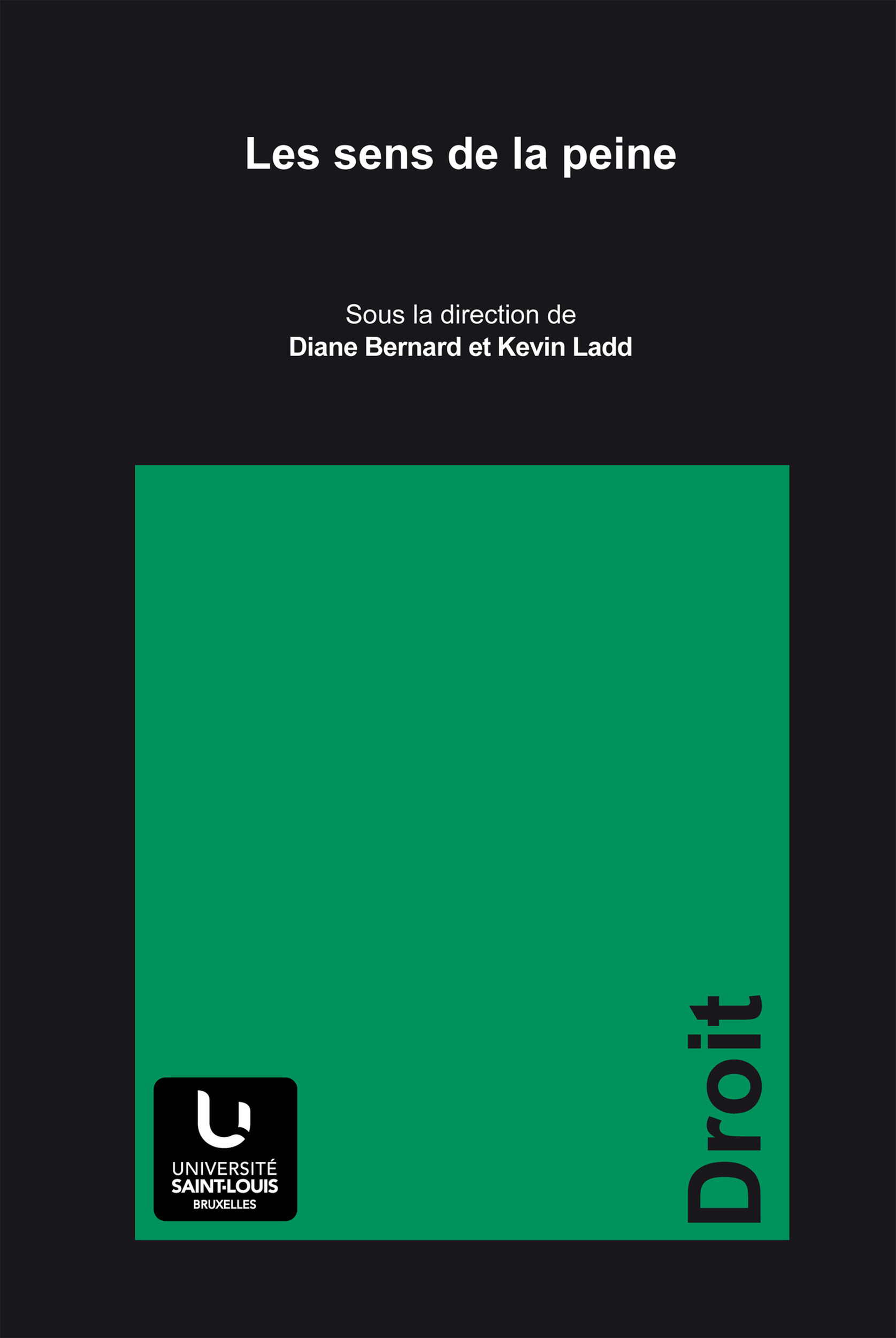 ebook cover of Les sens de la peine, by