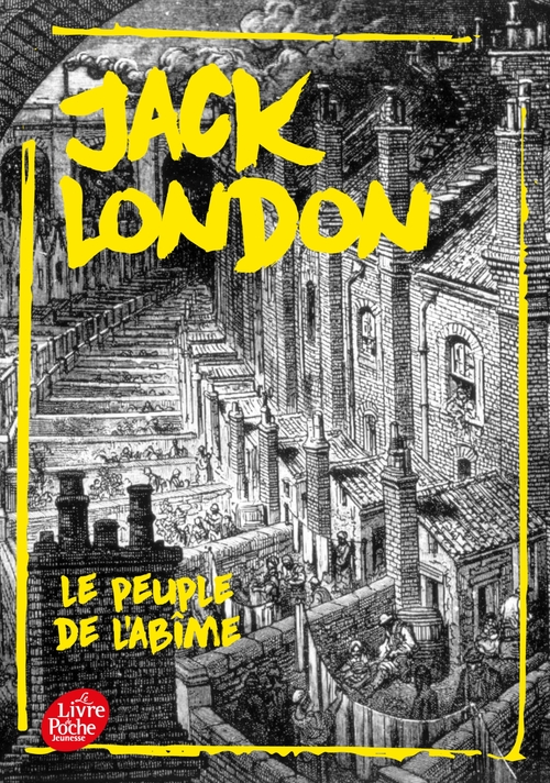 ebook cover of Le peuple de l'abîme, by Jack London