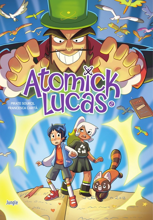 Couverture ebook de Atomick Lucas  - Tome 2 - Atomick Lucas, de Pirate Sourcil
