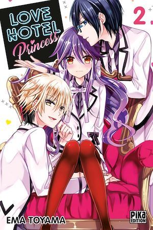 Couverture ebook de Love Hotel Princess T02, de Ema Toyama