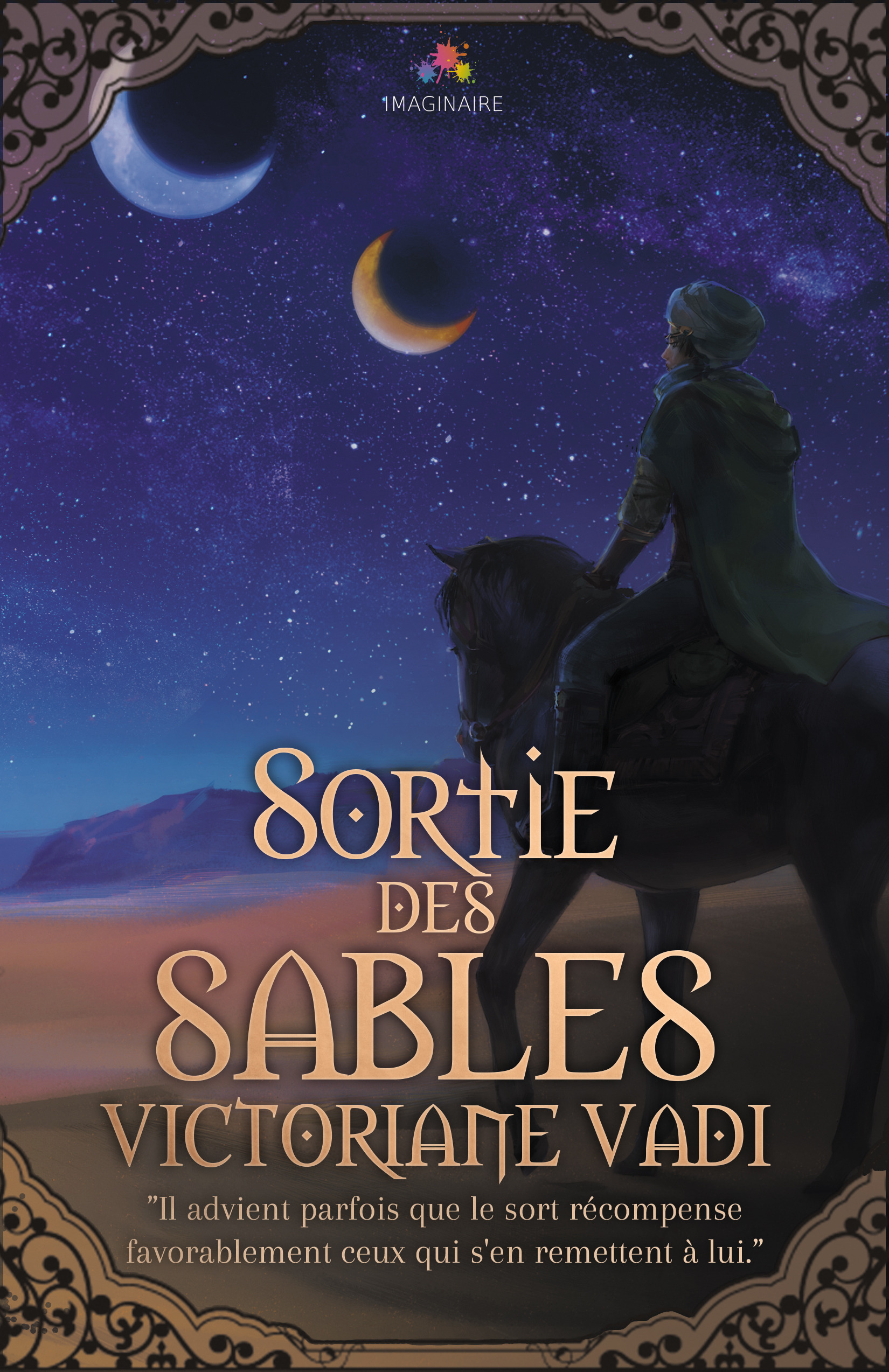 ebook cover of Sortie des sables, by Victoriane Vadi