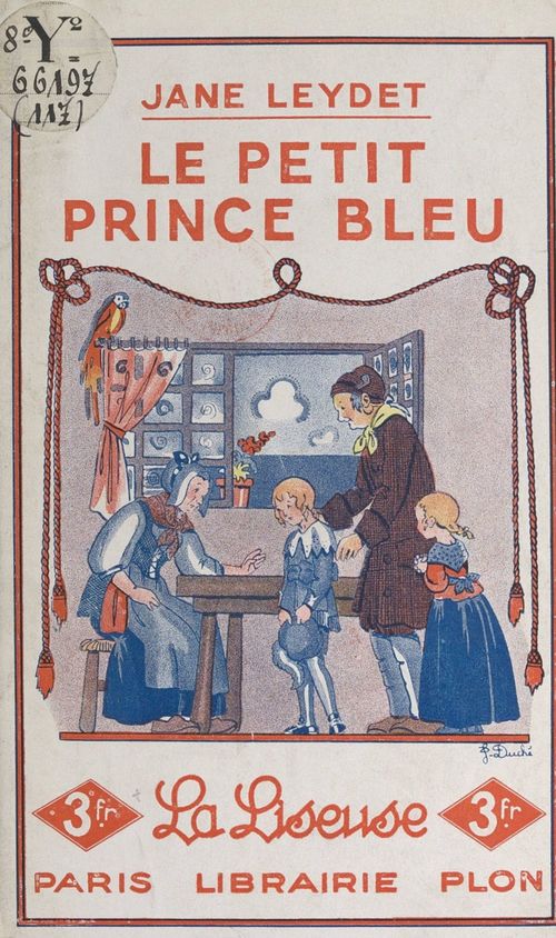 ebook cover of Le petit prince bleu, by Jane Leydet