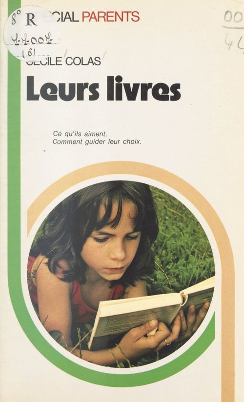 Couverture ebook de Leurs livres, de Cecile Colas