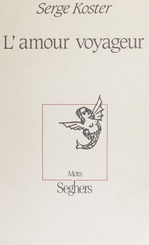 ebook cover of L'Amour voyageur, by Serge Koster