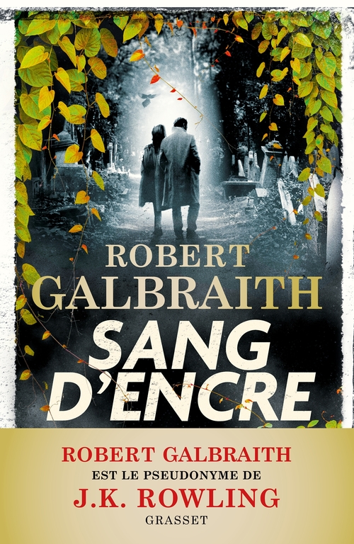 Couverture ebook de Sang d'encre, de Robert Galbraith