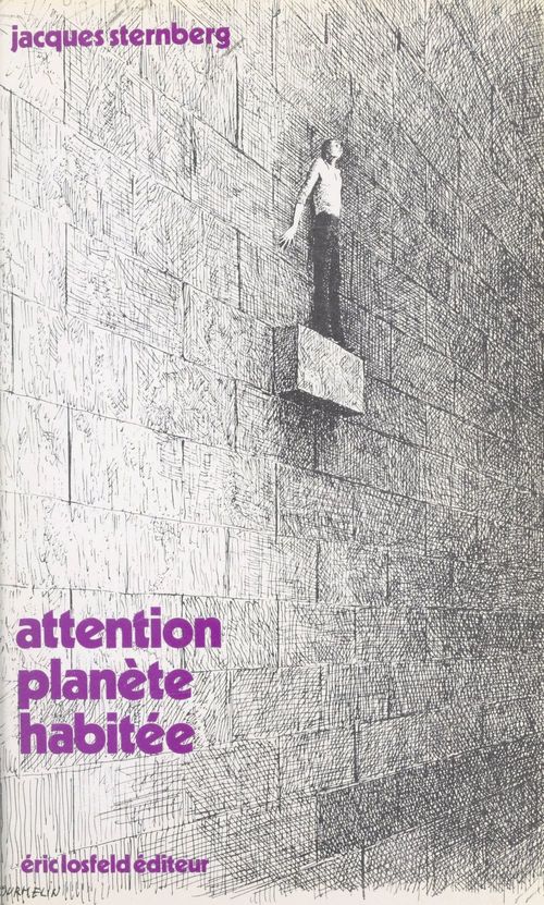 Couverture ebook de Attention planète habitée, de Jacques Sternberg