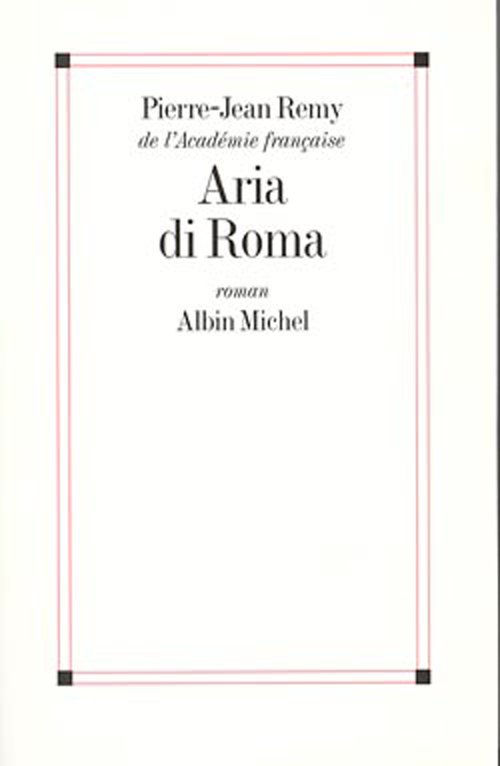 ebook cover of Aria di Roma, by Pierre-Jean Rémy